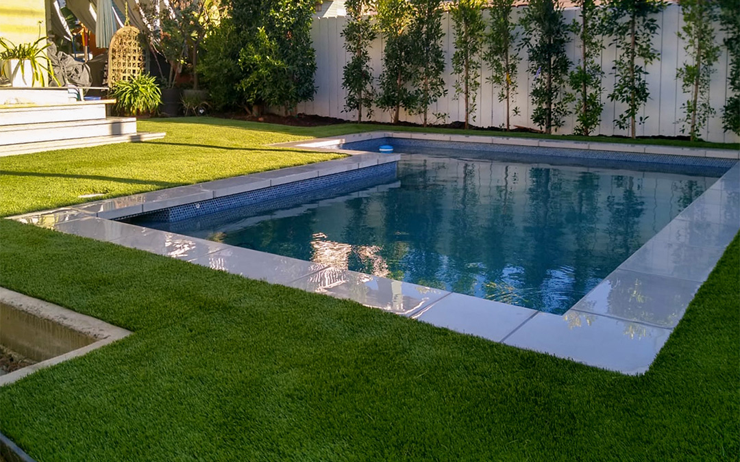 Artificial turf installation in Fort Worth, TX