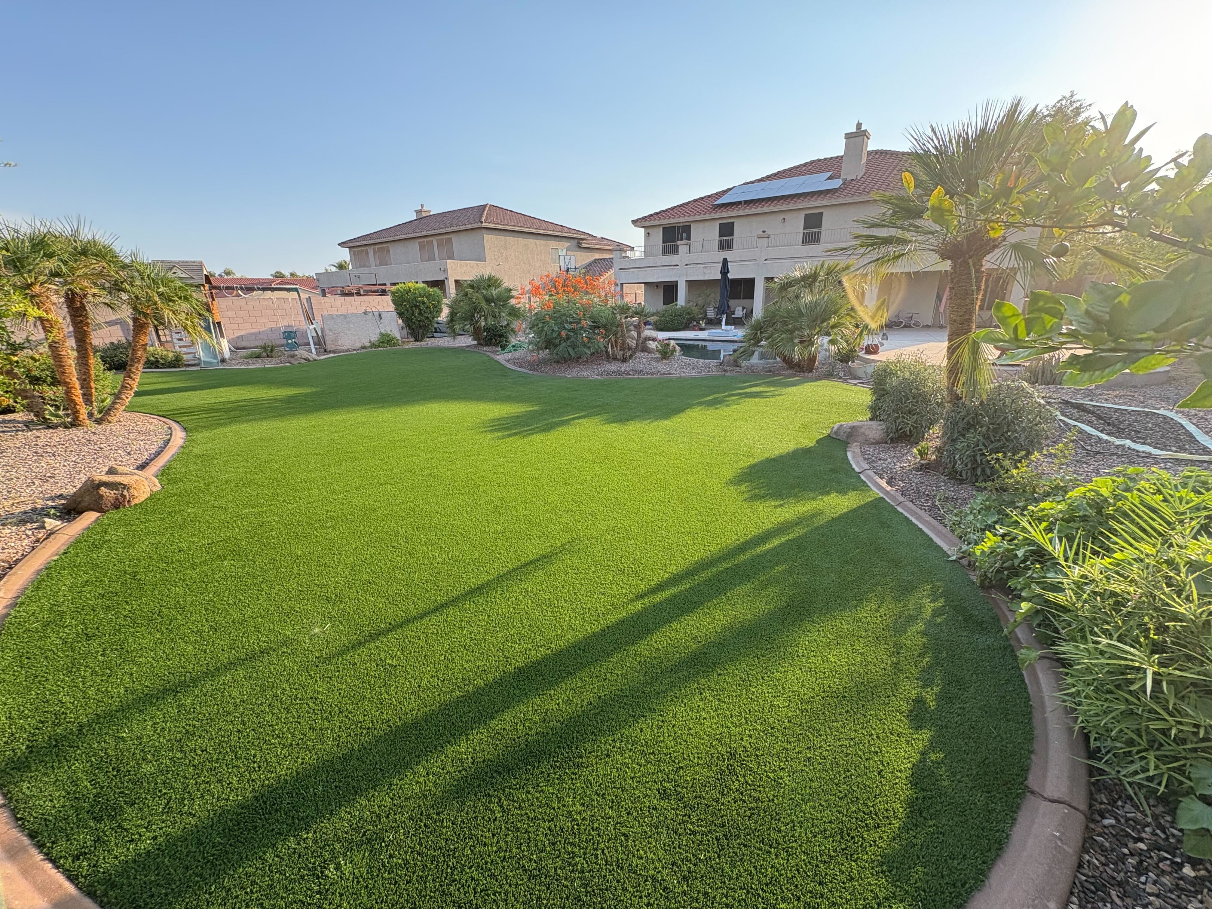 Residential Artificial Turf Installation